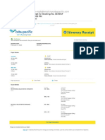 Your Itinerary Receipt For Booking No. SE99UF PDF