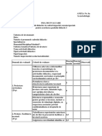 Anexele 8a 10a Fisa Lectie Raport Grad I IC1 2022 2023 PDF