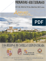XXXVI Jornadas Culturales organizadas por la Casa Regional de Castilla y León en Coslada