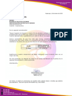 CARTA #003-2023-XT - SAC Señor: Rigobeto Gallegos Escobar Municipalidad Distrital de Huando