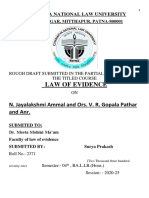 Law of Evidence: N. Jayalakshmi Ammal and Ors. V. R. Gopala Pathar and Anr