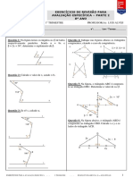 Exercícios de revisão para avaliação específica - Parte 2