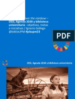 ODS Agenda 2030 Biblioteca Universitaria Objetivos Metas Iniciativas Jcbupm23