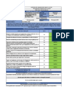 Informe de La Segunda Visita: ( Calificaciones Obtenidas / 13)