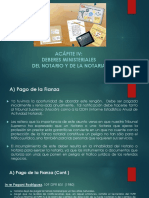 IV. Deberes Ministeriales Del Notario PDF