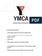 DS 160 YMCA QUESTIONS Original