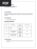 Sidharth Mohanty Resume