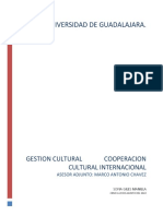 Qué es la cooperación cultural internacional, sus componentes, agentes, valores y principios, según las fuentes