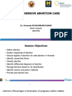 Comprehensive Abortion Care: Dr. Diomede Ntasumbumuyange