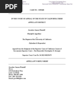 03-22-2023 - Appellant's  Reply Brief  Waszczuk v. The Regents of the University of California  -3DCA Case C095488