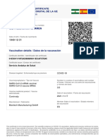 Vaccination Vacunación: Eu Digital Covid Certificate Certificado Covid Digital de La Ue