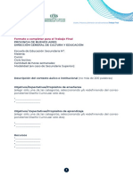 Formato A Completar para El TF PDF