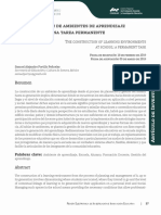 3.7 La construcción de ambientes de aprendizaje una tarea permanente