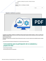 Diagnostico e Identificación de Problemas - Ministerio Del Trabajo