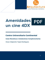 Amenidades de Un Cine 4DX