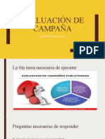 Evaluación de Campaña