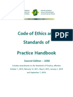 Code of Ethics and Standards of Practice September 7 2018