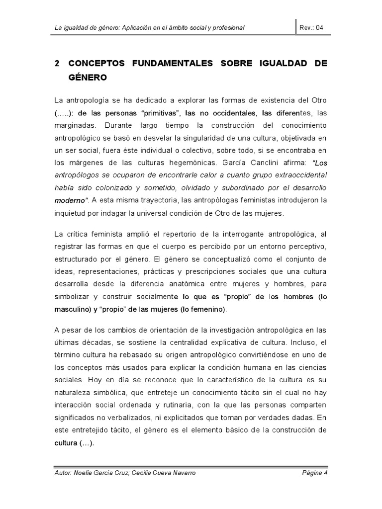 Igualdad de Género: Claves y Retos | PDF | Género | Estudios de género