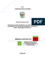 Memoria de Tecnologías de Información PDF
