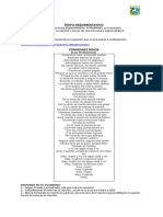 TEXTO ARGUMENTATIVO REPASO 8vos 2023