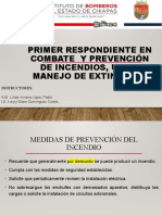 Primer Respondiente en Combate y Prevención de Incendios Bbva