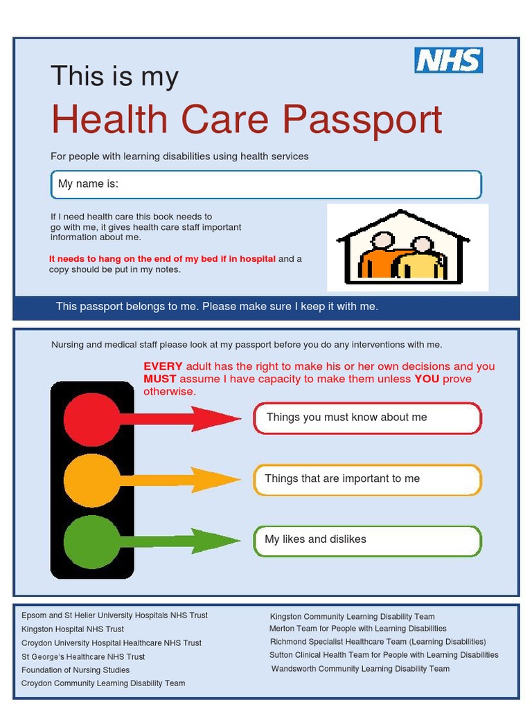 Health Care Passport | PDF | Health Care | National Health Service