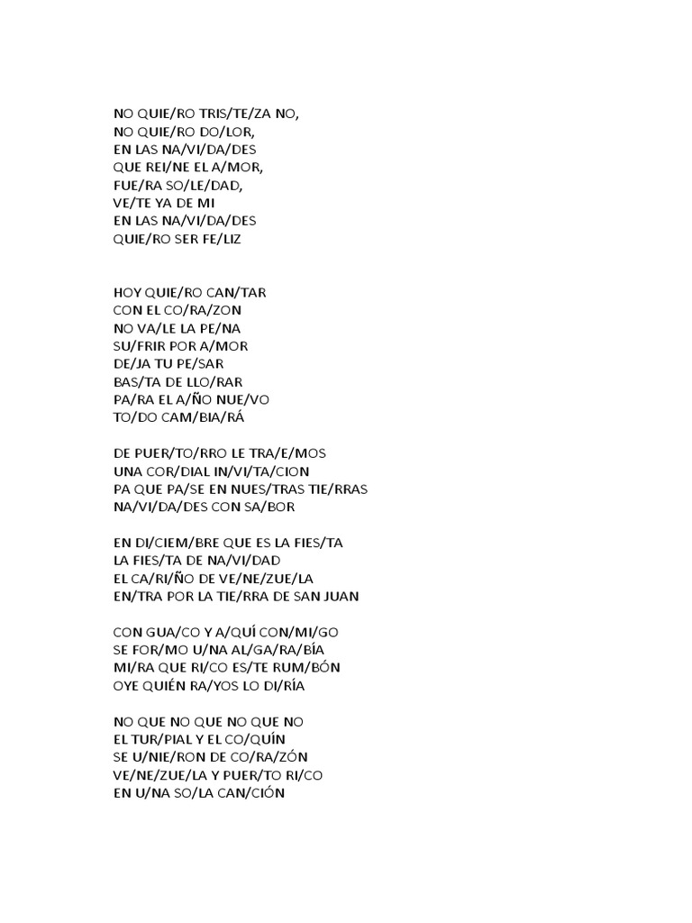 Letras de Gaitas y Karaoke Venezolano | PDF | María, madre de Jesús ...