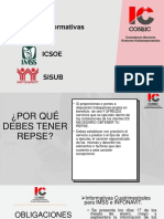 Curso ICSOE y SISUB