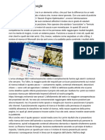 Posizionamento Googleatrvi PDF