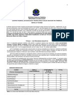 Edital Cefet PDF