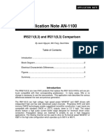 Infineon-IRS211 0-3 and IR211 0-3 Comparison-AN-v01 00-EN PDF