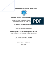 Escuela Superior Politécnica Del Litoral: Facultad de Ingeniería en Electricidad y Computación