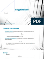 Inecuaciones algebraicas: tipos y ejemplos