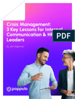 Three Key Communication Lessons For Managing A Crisis PDF