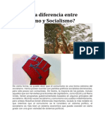 Diferencias entre Comunismo y Socialismo