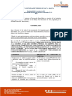 Resolución 082 de 2021 Aprobación de Poliza