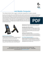 Zebra MC9300 - Specification Sheet