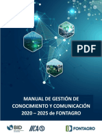Manual de Gestion de Conocimientos y Comunicacion Fontagro