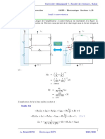 SMP5 Electronique Se Ürie 4 Correction 2019