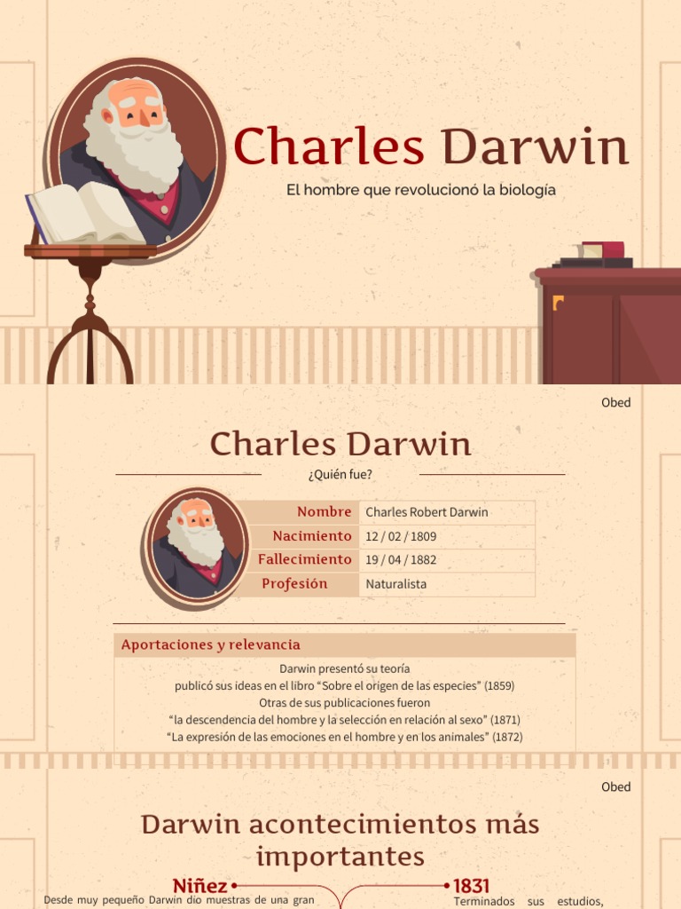 Darwin y la Selección Natural | PDF | Evolución | Charles Darwin