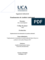 Implementación de Instrumentos de Gestión Ambiental