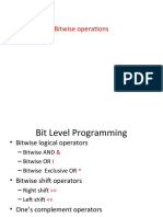 0 U1 Bitwise Operators