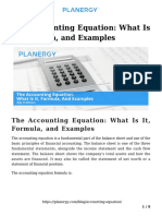 Accounting Equation PDF