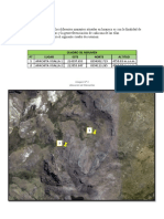 Georreferenciación y datos técnicos de manantes en Huanaco