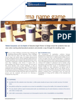 The Pharma Name Game - Trademark World - Concannon PDF