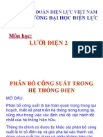 3 - Tinh Toan Che Do Xac Lap Cua Luoi Dien, Cac Phuong Phap Lap