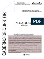 Caderno Questoes Pedagogo