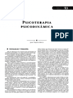 Psicoterapia Psicodinamica. Psiquiatria Clinica. Gomez Restrepo y Otros. 2008