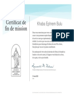 Certificate of Missionary Service PDF