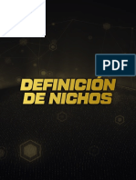 PDF Definicion de Nichos